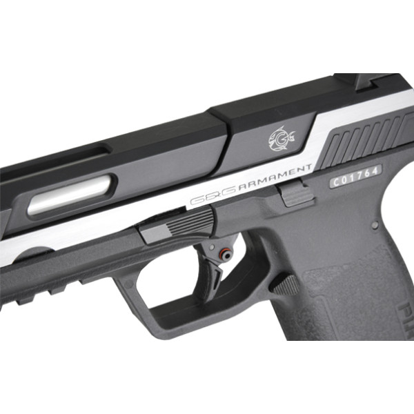 Pistolet 6mm Piranha MK I Silver — vue 4