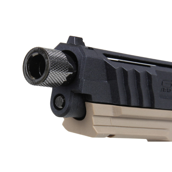 Pistolet 6mm GTP9 Noir/Tan — vue 2