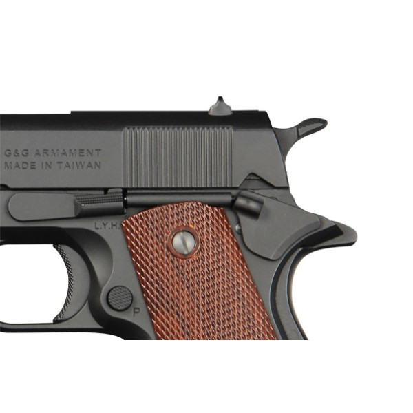 Pistolet 6mm GPM 1911 Noir — vue 2