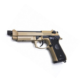 Pistolet 6mm KJM9 A1 Gaz Tan