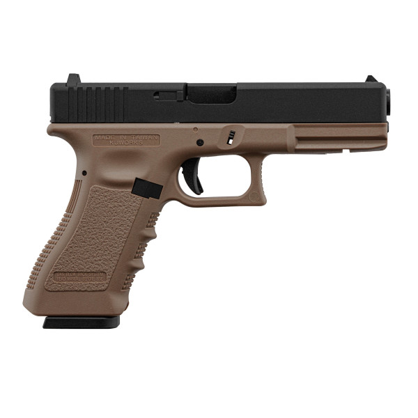 Pistolet 6mm KP17 Gaz Tan — vue 2