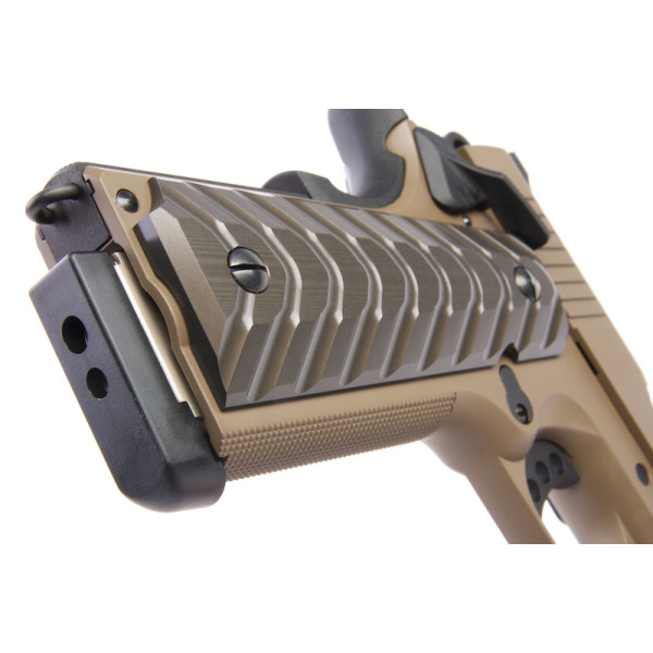 Pistolet 6mm KP16 Compensateur Gaz Tan — vue 6