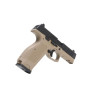 Pistolet 6mm MKW Blowback Metal Noir et Tan — vue 3