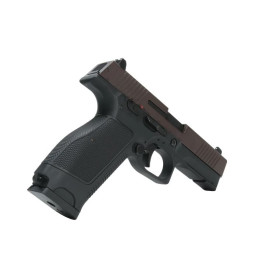 Pistolet 6mm MKW Blowback Cerakote Brown — vue 2