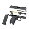 Pistolet 6mm KW-15 Blowback Noir — vue 3