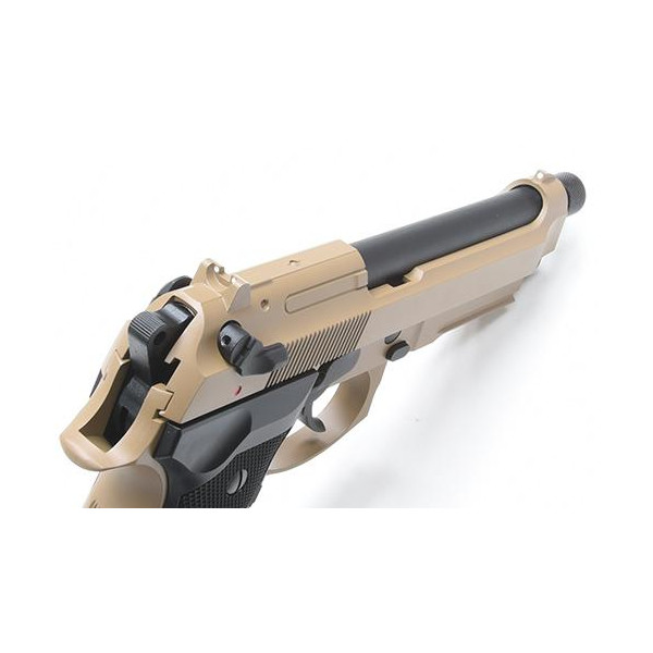 Pistolet 6mm KJM9 A1 CO2 Tan — vue 3