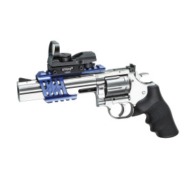 Revolver 6mm Dan Wesson 715 6'' CO2 Silver — vue 2