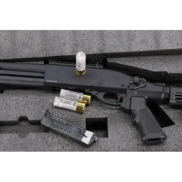 Fusil à pompe 6mm SA-VGS5 Vapor noir — vue 3