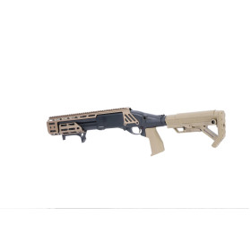 Fusil à pompe 6mm SA-VGS2 Vapor noir et tan