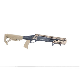 Fusil à pompe 6mm SA-VGS2 Vapor noir et tan — vue 2