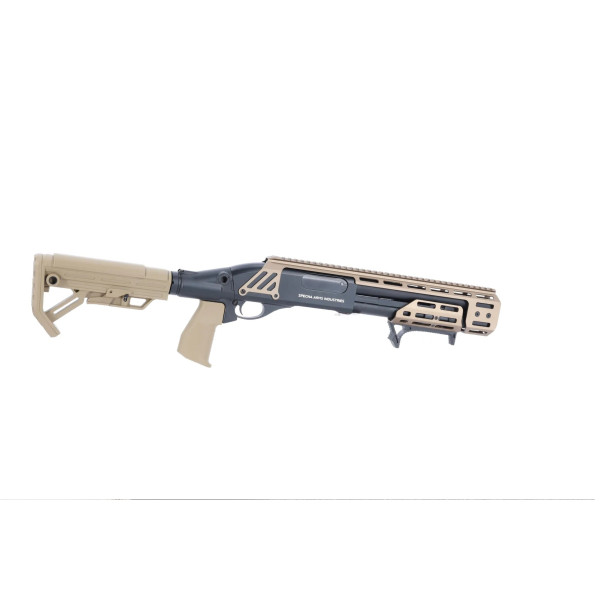 Fusil à pompe 6mm SA-VGS2 Vapor noir et tan — vue 2