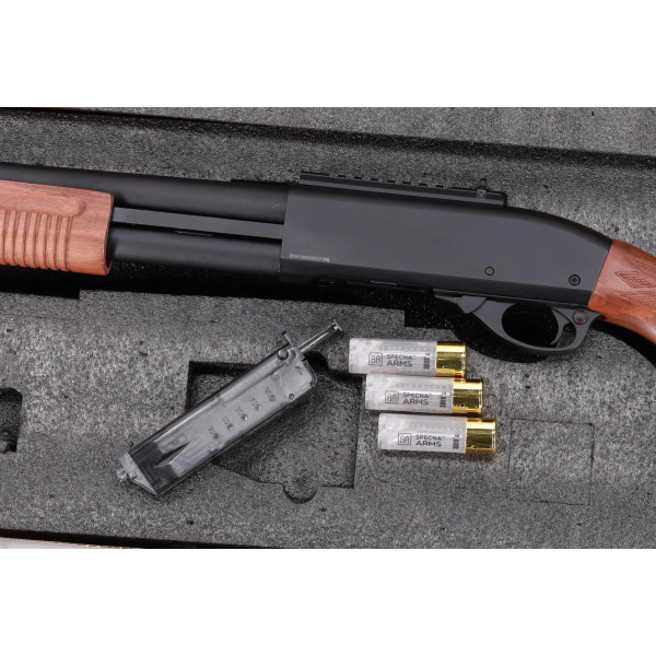 Fusil à pompe 6mm SA-VGS13 Vapor bois et métal — vue 3