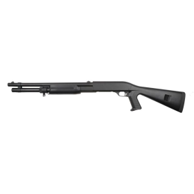 Fusil à pompe 6mm M3 long ressort noir