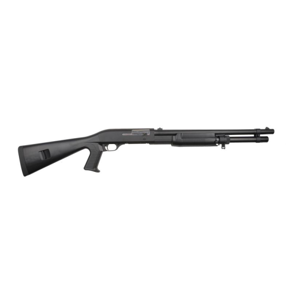 Fusil à pompe 6mm M3 long ressort noir — vue 2