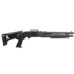Fusil à pompe 6mm M3 ressort noir — vue 2