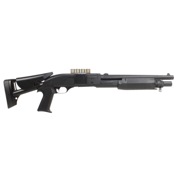 Fusil à pompe 6mm M3 ressort noir — vue 2