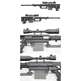 Réplique longue 6mm M200 ressort noir — vue 2