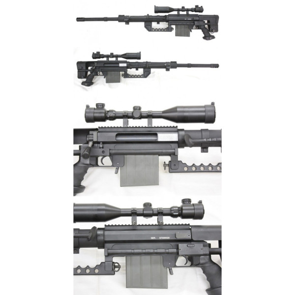 Réplique longue 6mm M200 ressort noir — vue 2