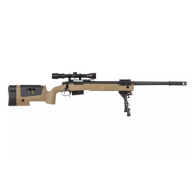 Réplique longue 6mm SA-S03 Core Sniper Downgrade Tan — vue 2