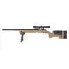 Réplique longue 6mm SA-S02 Core sniper lunette et bipied tan