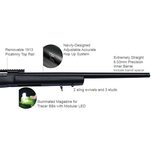 Réplique longue 6mm Mod24 SF ressort OD — vue 4