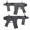 Réplique longue 6mm M4 URX4 M-LOK Pistol Challenger G3 AEG BK — vue 2