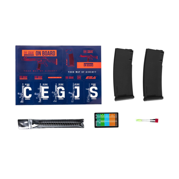 Réplique longue 6mm SA-F09 Flex BLDC Hal ETU noire G2 — vue 3