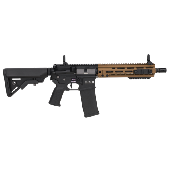 Réplique longue 6mm M4/AR15 SA-P29 Prime BLDC 10.5" AEG Chaos Bronze — vue 2
