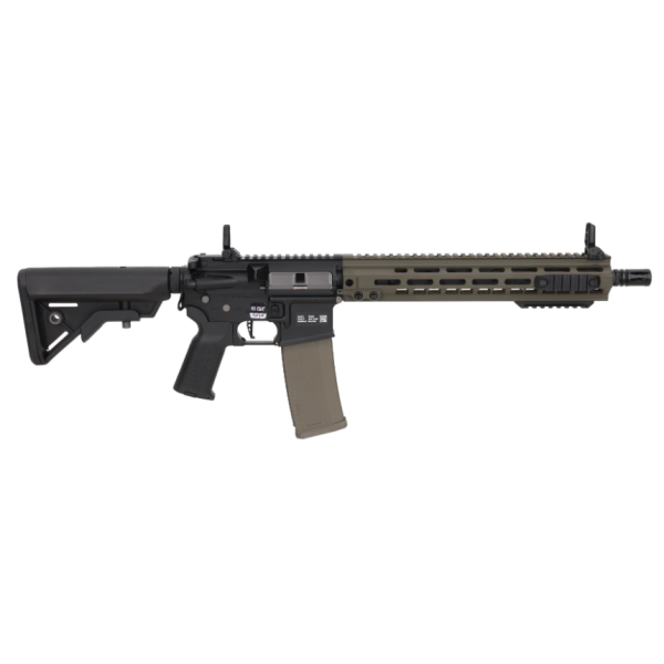 Réplique longue 6mm M4/AR15 SA-P30 Prime BLDC AEG 14" Olive — vue 2