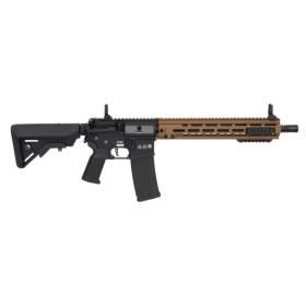 Réplique longue 6mm M4/AR15 SA-P30 Prime BLDC AEG 14" Chaos Bronze — vue 2