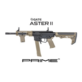 Réplique longue 6mm SA-PX01 Prime Aster II ETU Brushless Half Tan