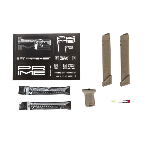 Réplique longue 6mm SA-PX01 Prime Aster II ETU Brushless Half Tan — vue 3