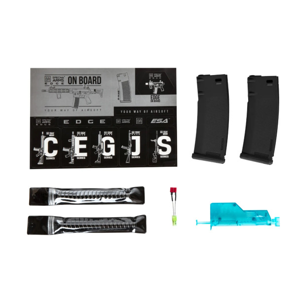 Réplique longue 6mm SA-P28 Prime Aster II DD RIS III 12.5 Brushless gris — vue 3