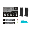 Réplique longue 6mm SA-P28 Prime Aster II DD RIS III 12.5 Brushless gris — vue 3