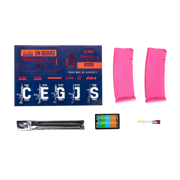 Réplique longue 6mm SA-F04-RL Flex Light Ops Rose G2 — vue 4