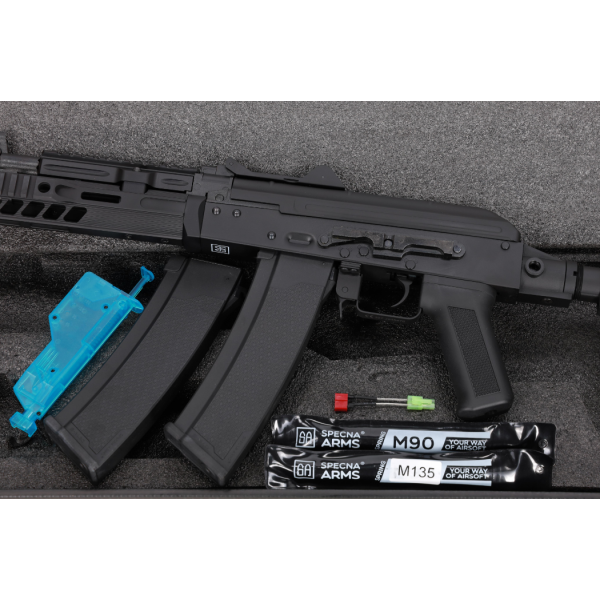 Réplique longue 6mm SA-PJ24 Prime BLDC Aster ETU noire — vue 4