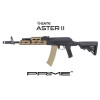 Réplique longue 6mm SA-PJ15 KPYK Aster II BLDC noire et tan