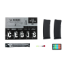 Réplique longue 6mm SA-C23 HAL G2 noire — vue 4