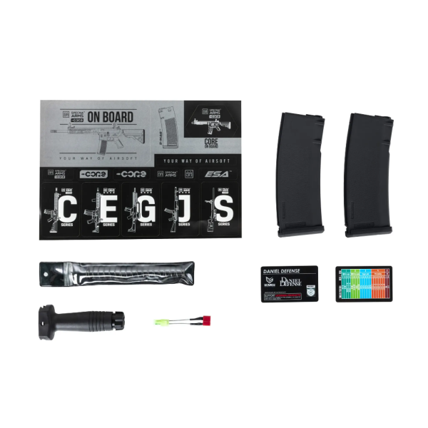 Réplique longue 6mm SA-C19 DD MK18 HAL G2 noire — vue 4