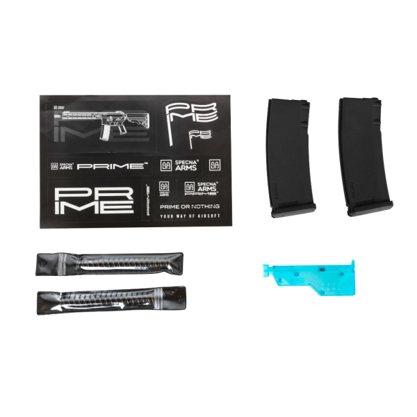 Réplique longue 6mm SA-P14 Prime RRA Aster II Brushless noire — vue 3