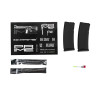 Réplique longue 6mm SA-PH24 Prime Aster II Brushless noire — vue 3