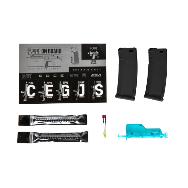 Réplique longue 6mm SA-P28 Prime Daniel Defense Aster II noire Brushless — vue 3