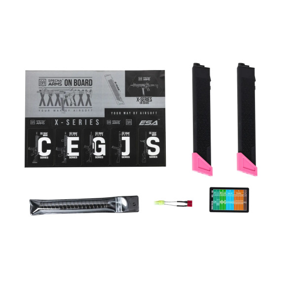 Réplique longue 6mm SA-FX02 Flex HAL G2 Rose — vue 4