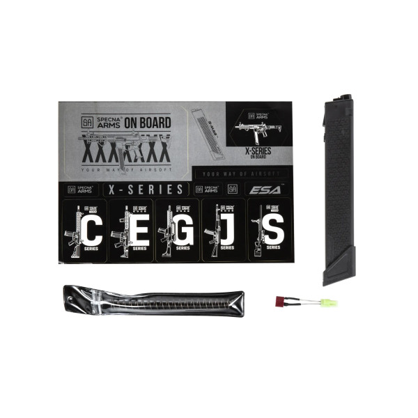 Réplique longue 6mm SA-FX02 Flex HAL G2 noire — vue 4