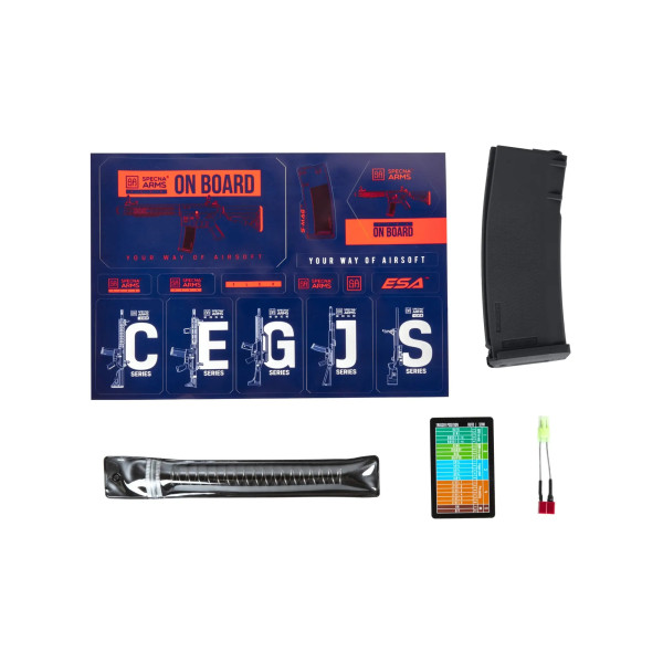Réplique longue 6mm SA-F05 Flex HAL G2 noire — vue 4