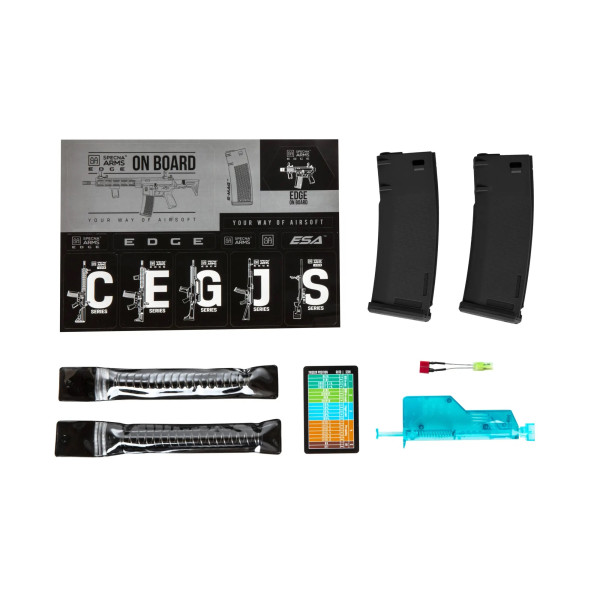 Réplique longue 6mm SA-P22 Prime HAL Brushless noire — vue 4