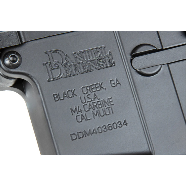 Réplique longue 6mm SA-P28 Prime Daniel Defense RIS III HAL noire — vue 4