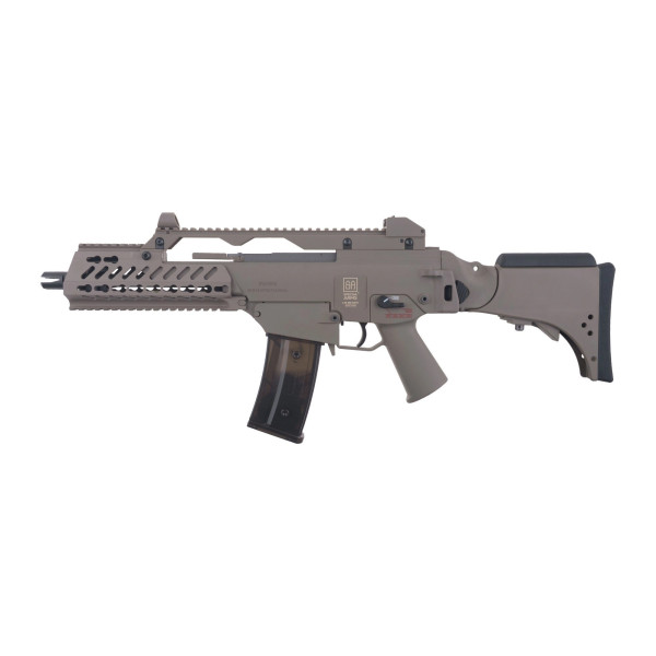 Réplique longue 6mm SA-G11V EBB Keymod Tan — vue 3