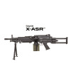Réplique longue 6mm SA-F249 Para Flex noire