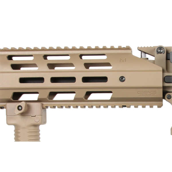 Réplique longue 6mm CM16 LMG Tan — vue 3